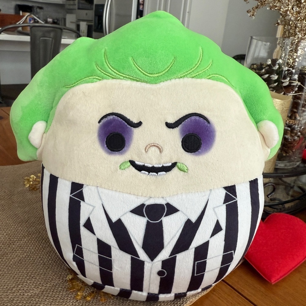 Squishmallows Official Plush 8” Beetlejuice - Childs Ultra Soft Stuffed Animal